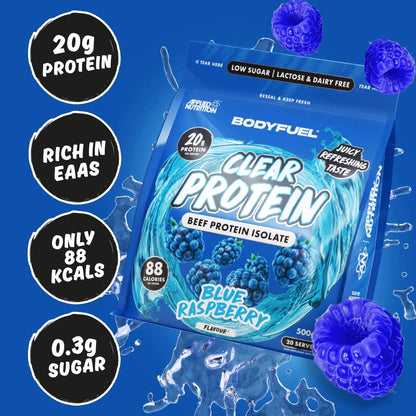 BODYFUEL Clear Beef Protein Isolate 500 g (20 Portionen)