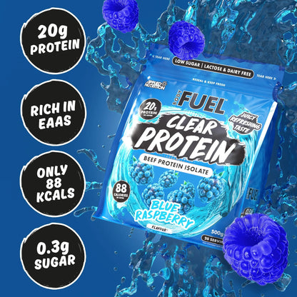 BODYFUEL Clear Beef Protein Isolate 500g (20 Servings)