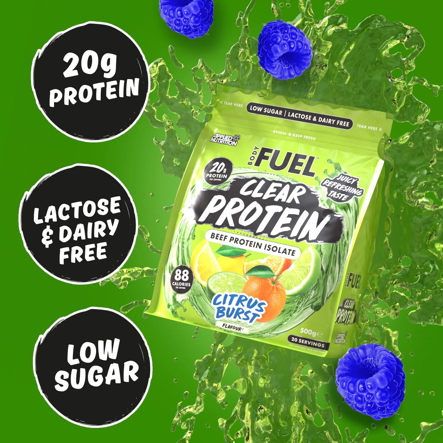 BODYFUEL Clear Beef Protein Isolate