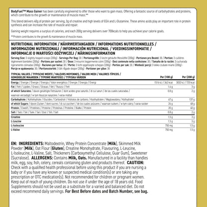 BODYFUEL™ Mass Gainer
