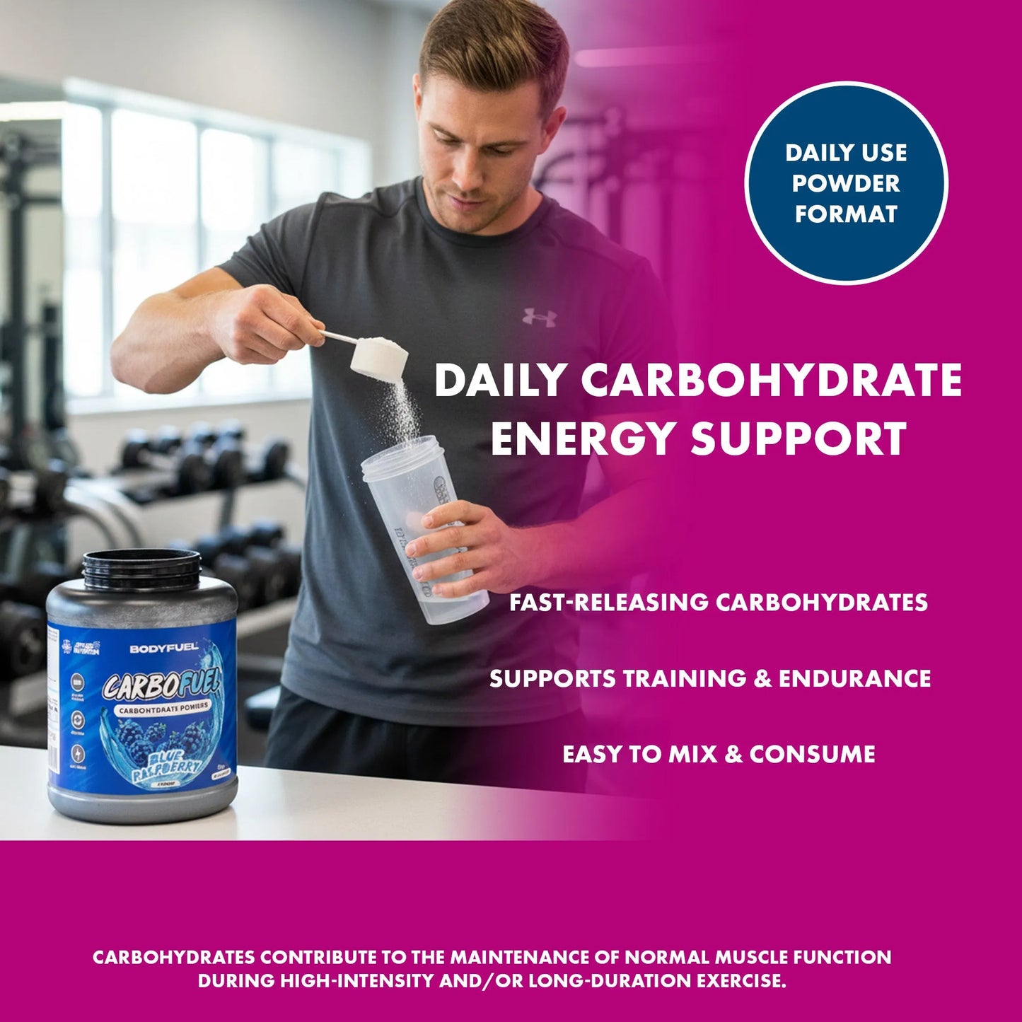 BodyFuel™ CarboFuel - Carbohydrate Powder