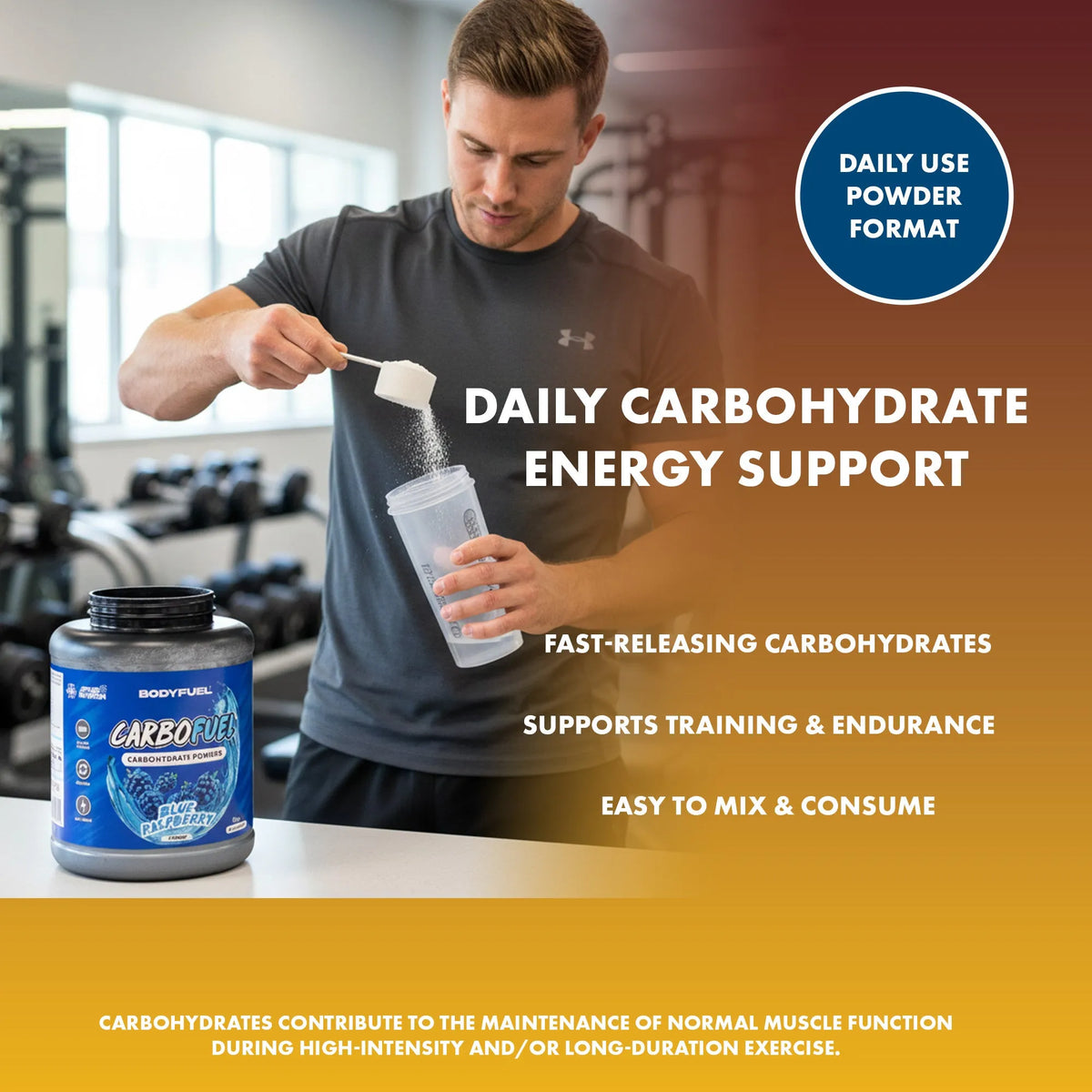 Body Fuel Powder BodyFuel™ CarboFuel Carb Powder – Applied Nutrition plc