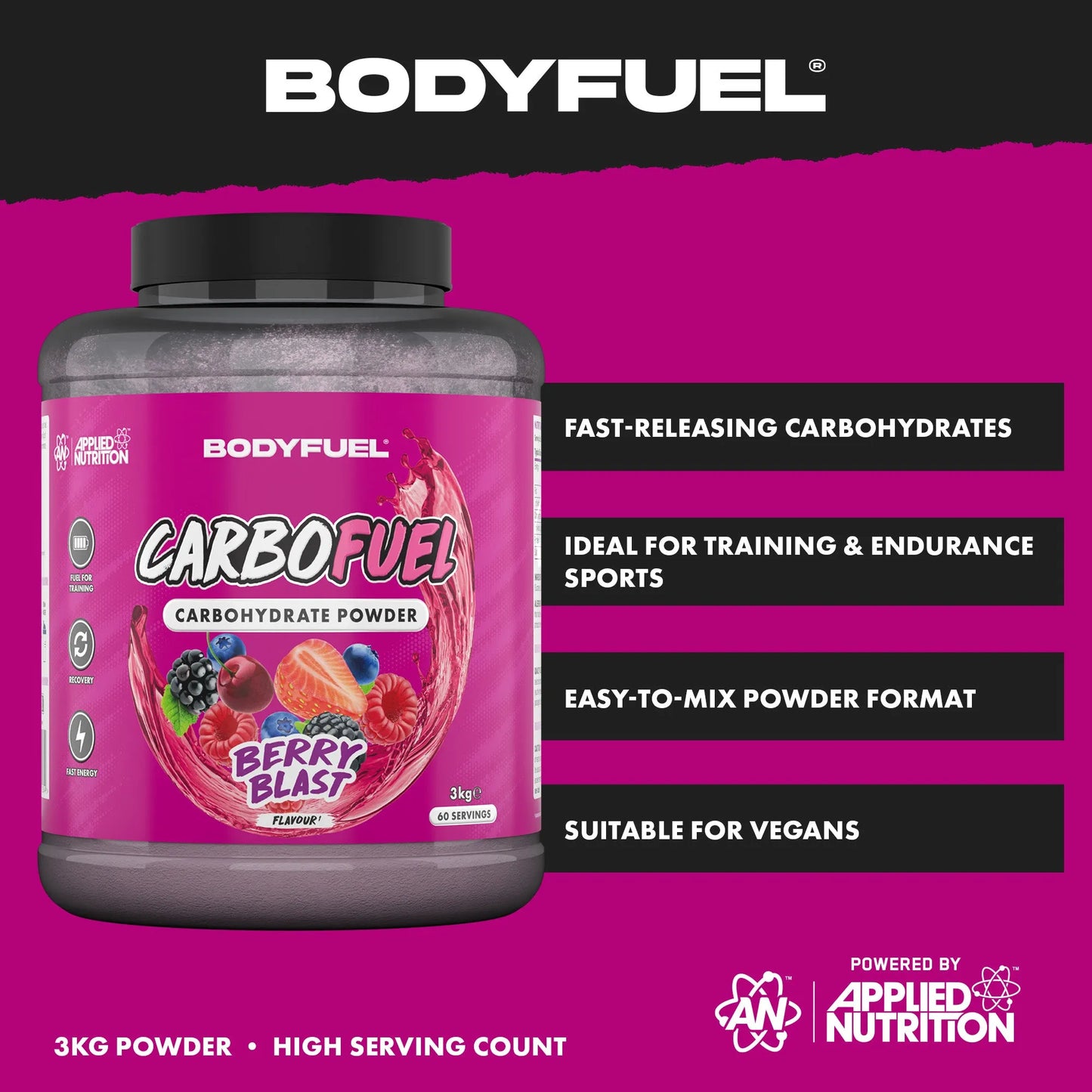 BodyFuel™ CarboFuel - Carbohydrate Powder