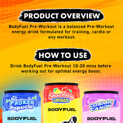 BodyFuel™ Pre-Workout Performance Drink