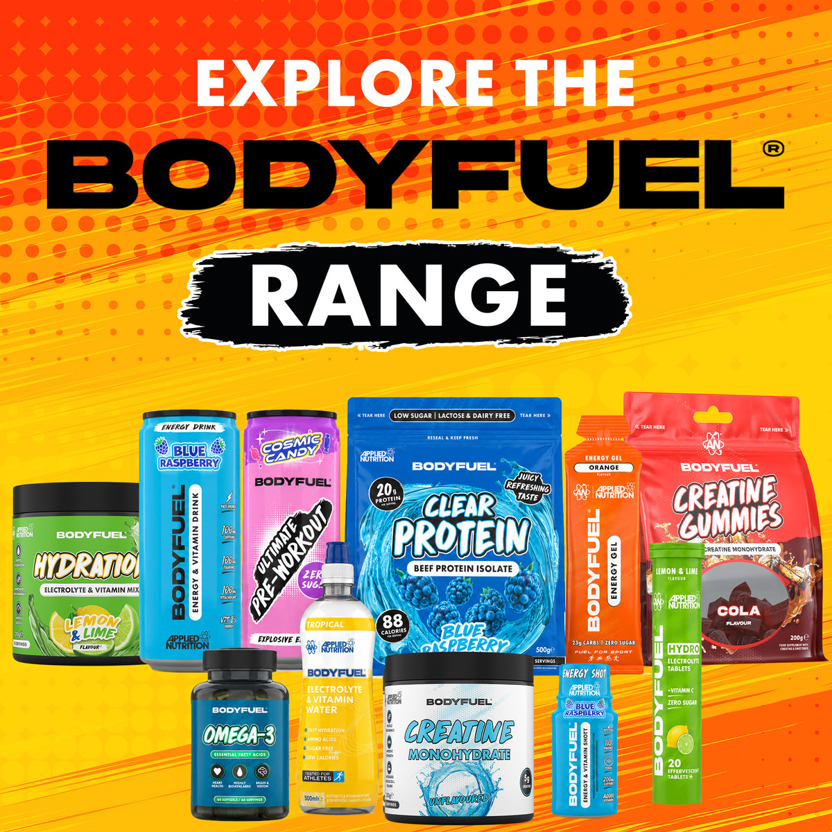 BodyFuel™ Pre-Workout Performance Drink