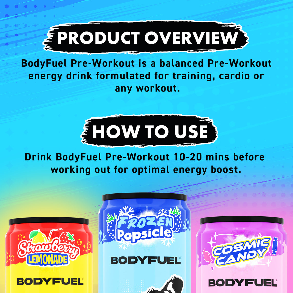 BodyFuel™ Pre-Workout Performance Drink