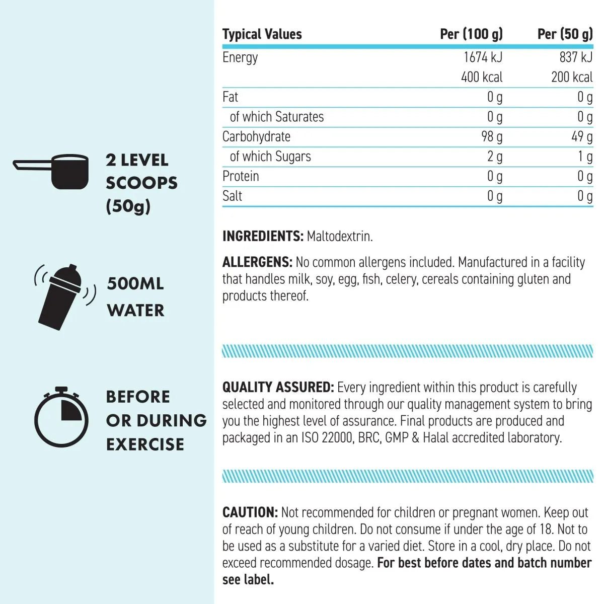 BodyFuel™ CarboFuel - Carbohydrate Powder