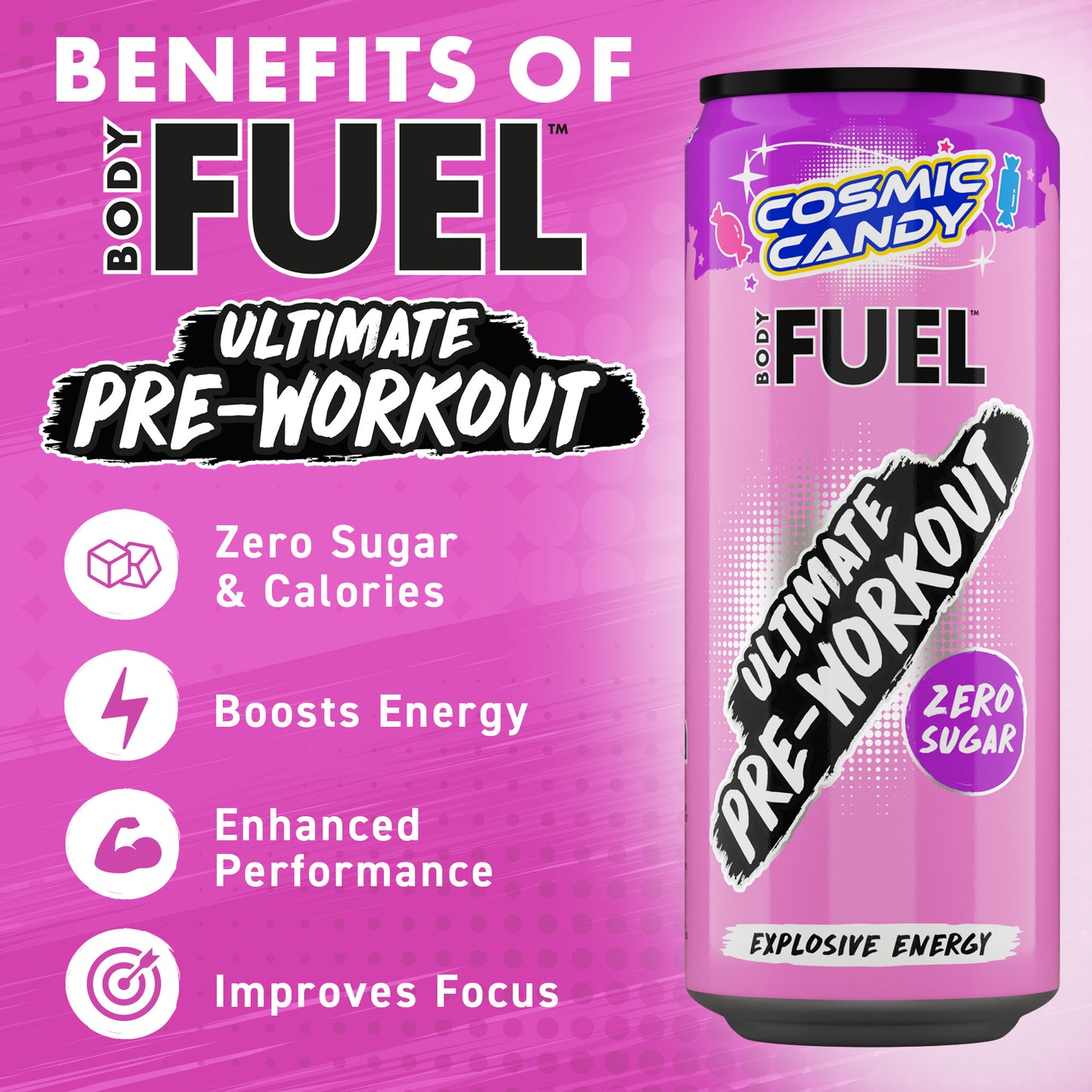 BODYFUEL™ Pre Workout Energy Drink 330ml