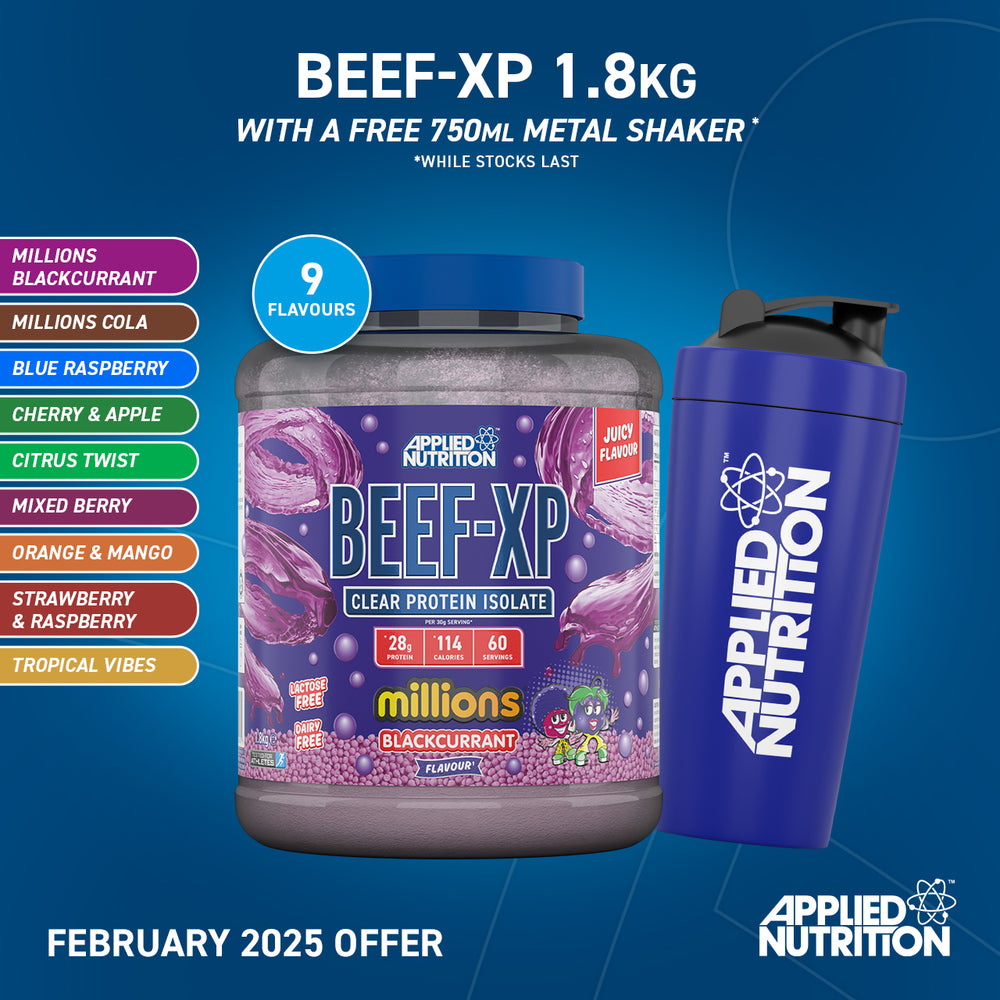 BEEF-XP Clear Hydrolysed Beef Protein Isolate 1.8kg (60 Servings ...