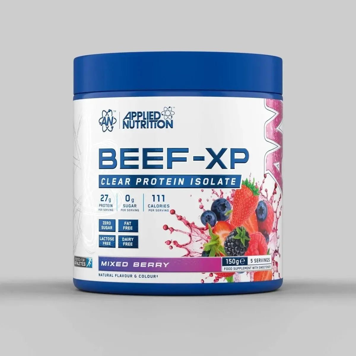 BEEF-XP Clear Beef Protein Isolate - mixed_berry flavor protein powder by APPLIED NUTRITION