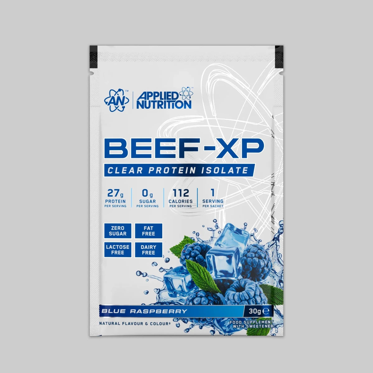 BEEF-XP Klares Rindfleischproteinisolat, Probebeutel, 30 g