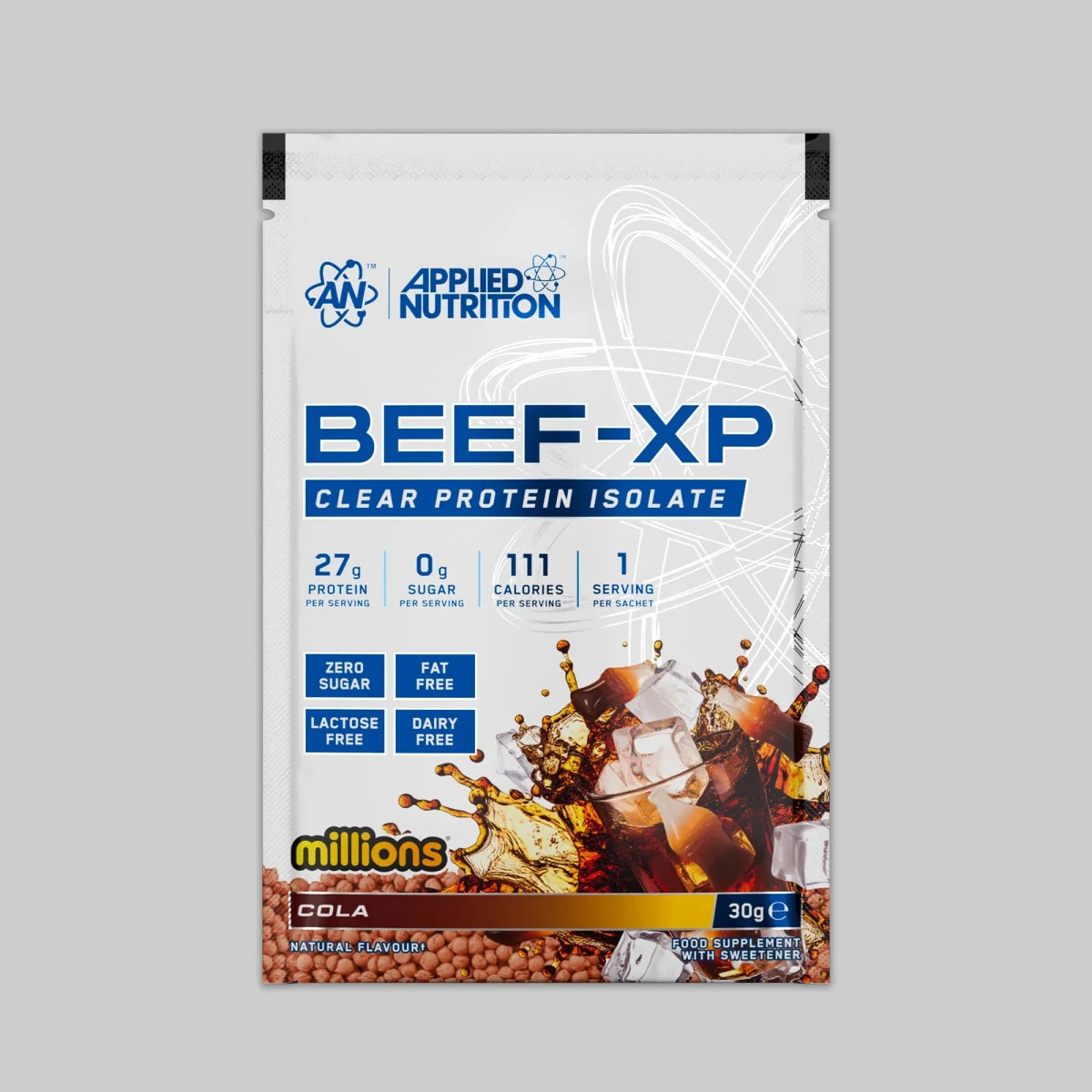 BEEF-XP Klares Rindfleischproteinisolat, Probebeutel, 30 g