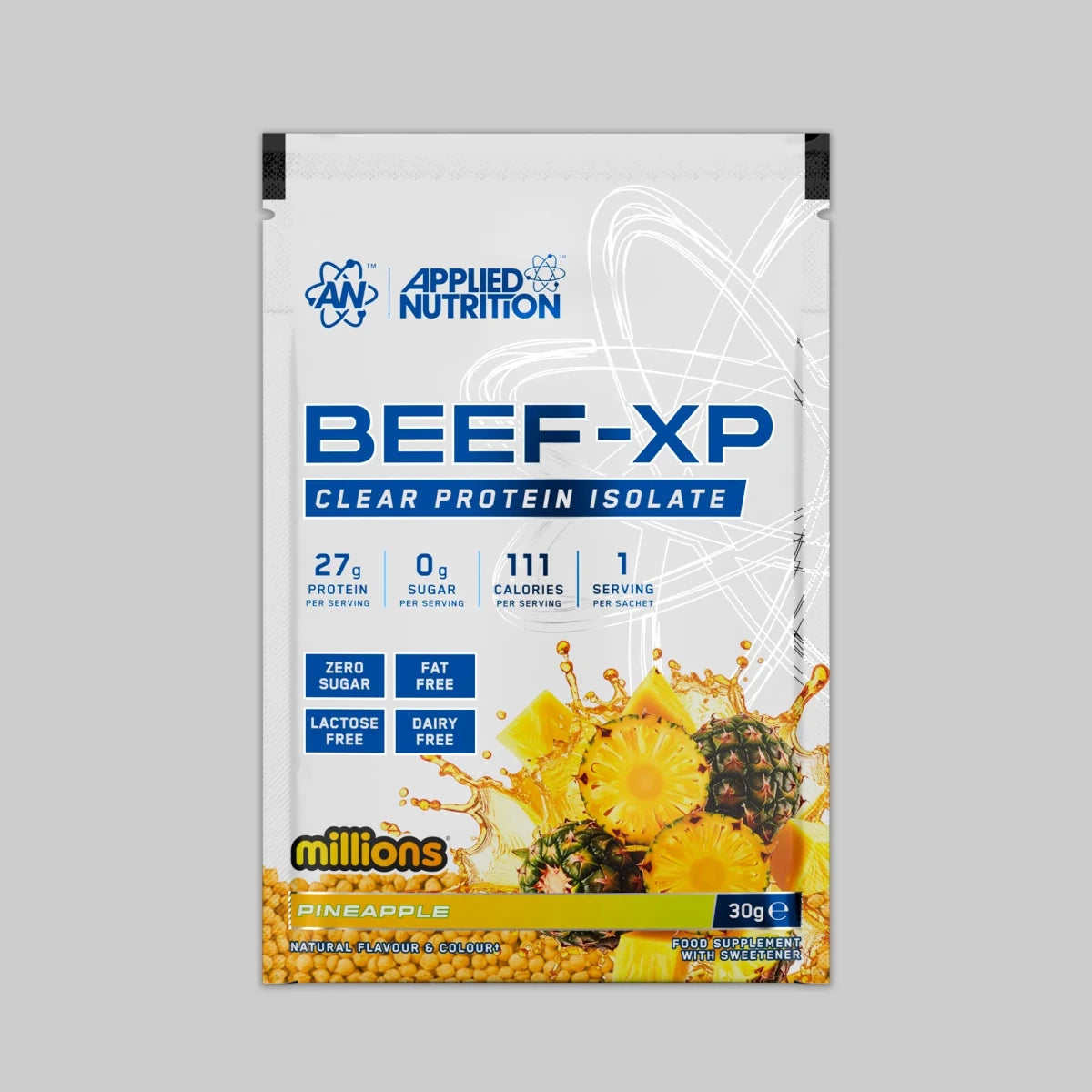 BEEF-XP Klares Rindfleischproteinisolat, Probebeutel, 30 g