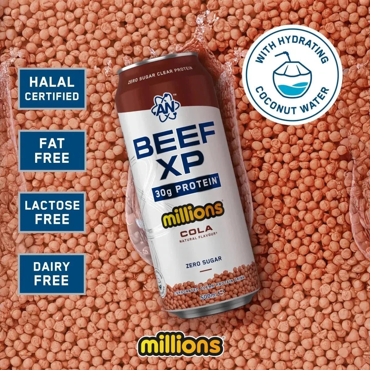 Beef Xp Cola Beef XP Clear Protein Drink | Clear Beef Protein – Applied Nutrition plc