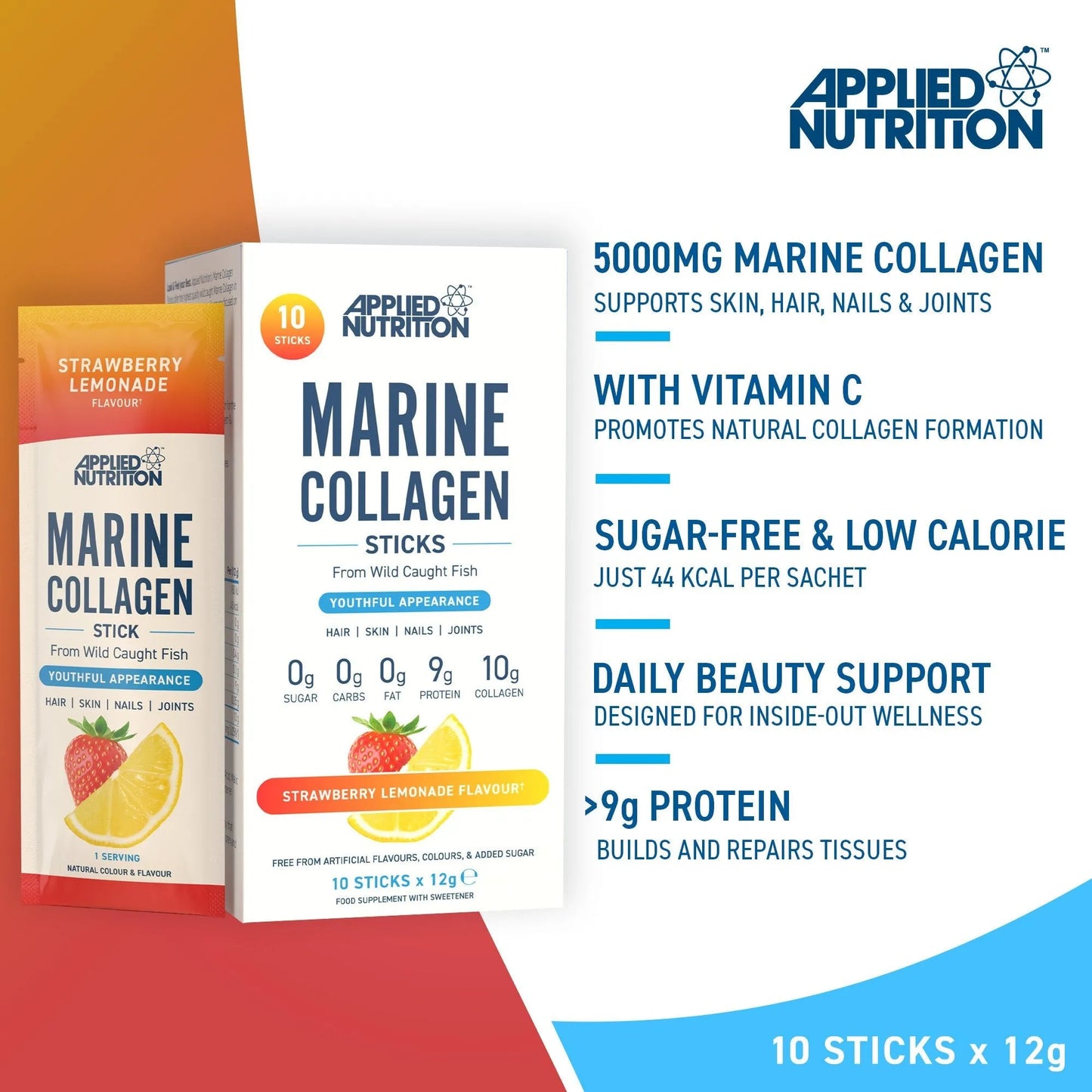 Marine Collagen Stick Pack (Pack of 10)