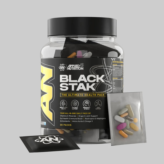 Black Stak – Das ultimative Gesundheitspaket (30 Packungen in jeder Dose)