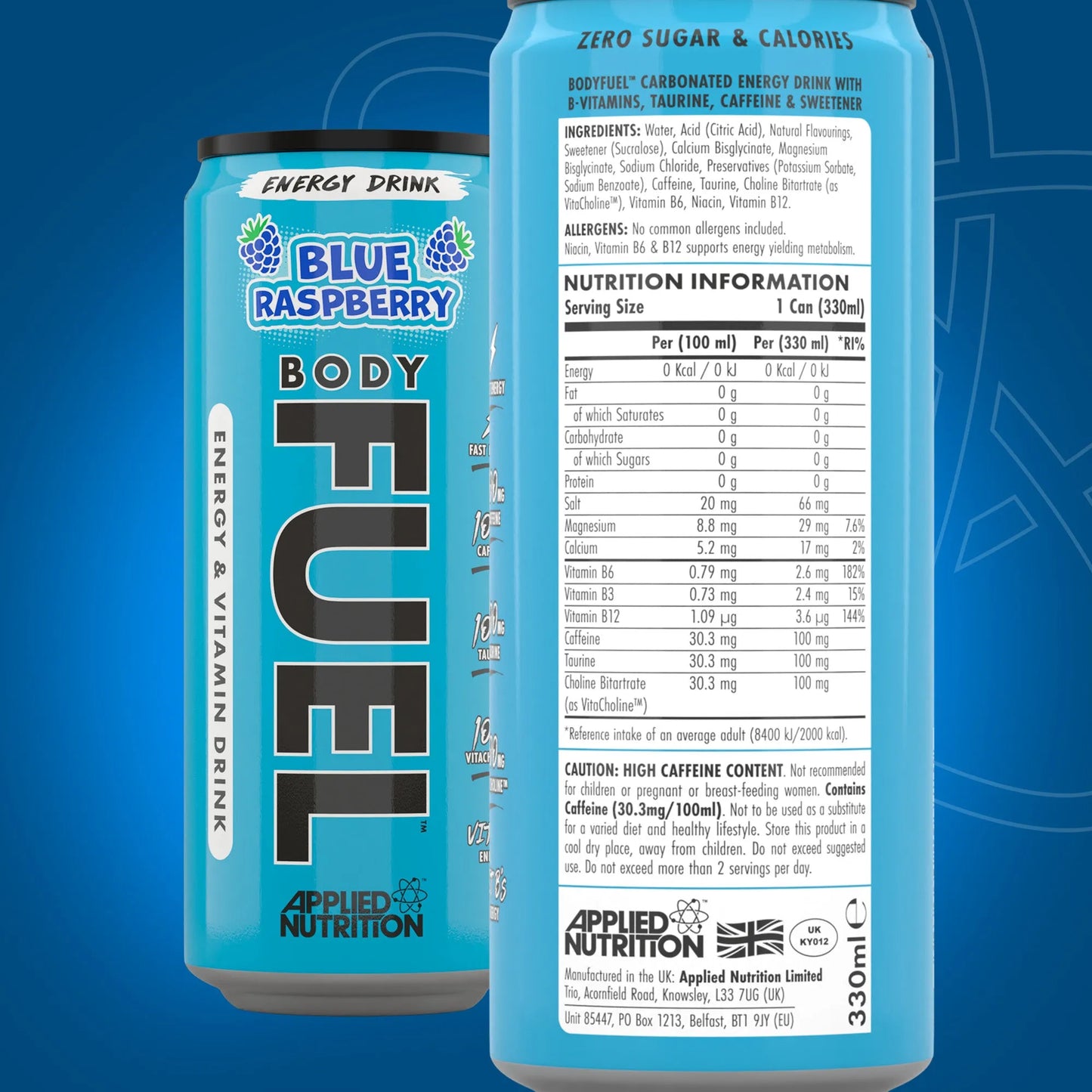 BODYFUEL™ 330ml Energy Can