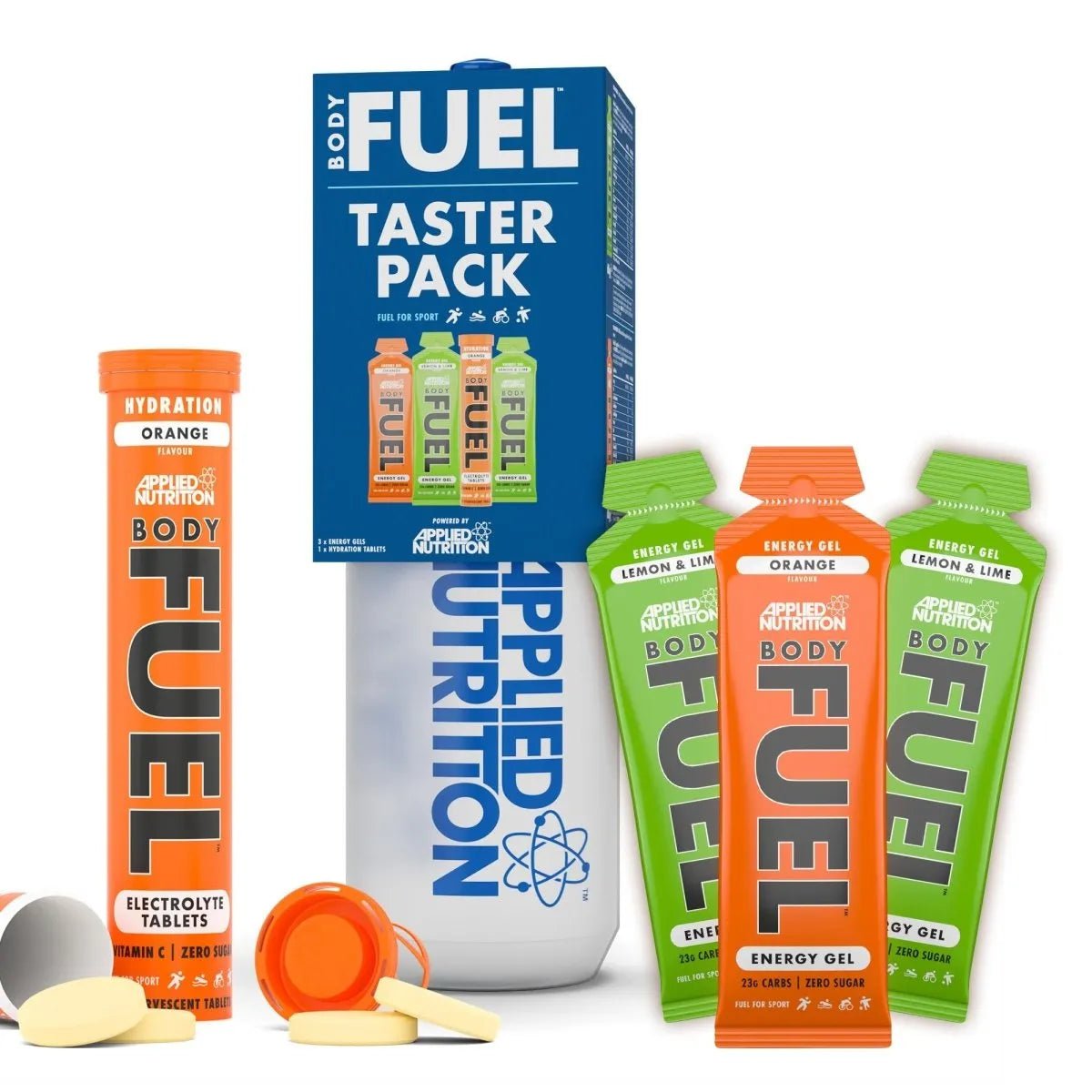 BodyFuel Taster Pack Endurance Fuel Bundle | Applied Nutrition ...