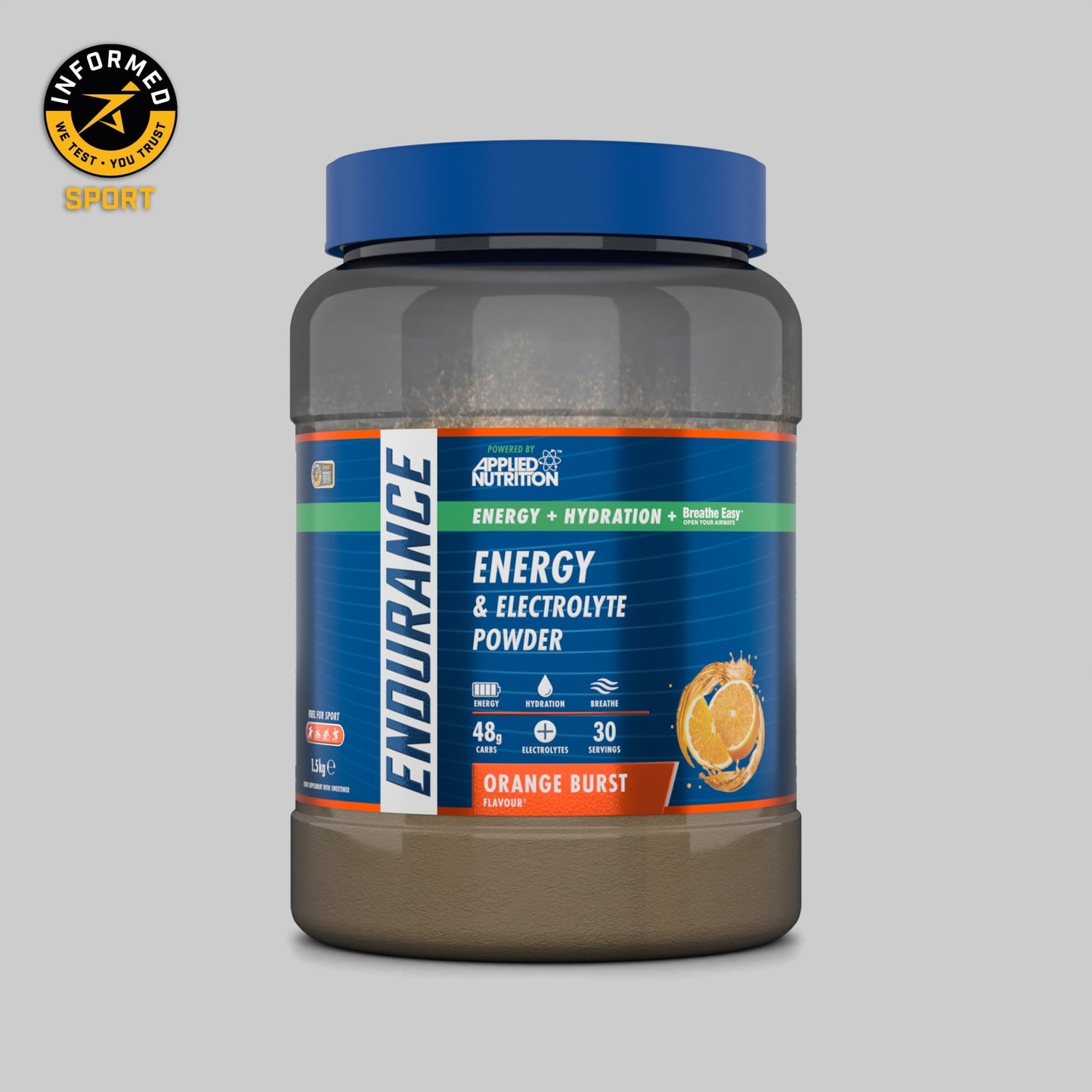 Endurance Breathe - Energy & Hydration Powder 1.5kg (30 Servings)