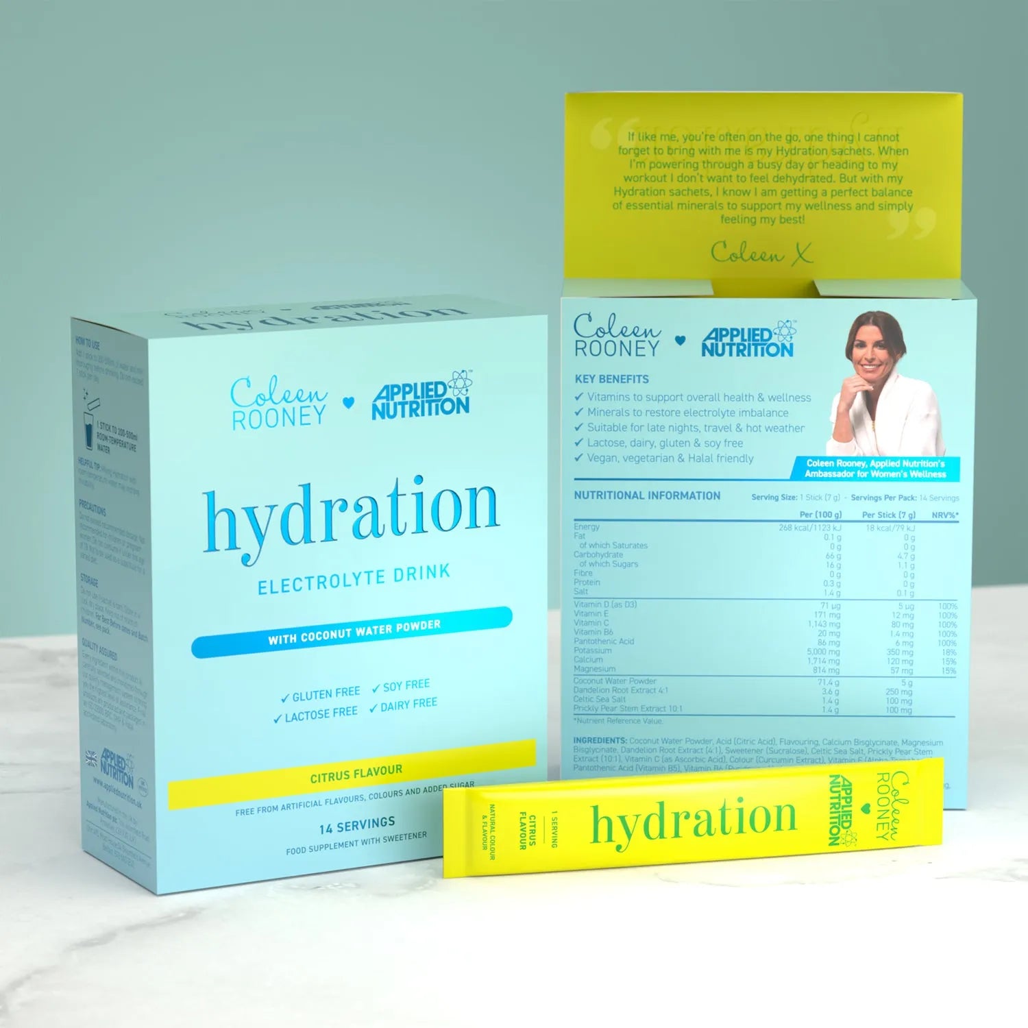 Applied Nutrition — Coleen's Hydration 14 x 7g - Citrus — view 1