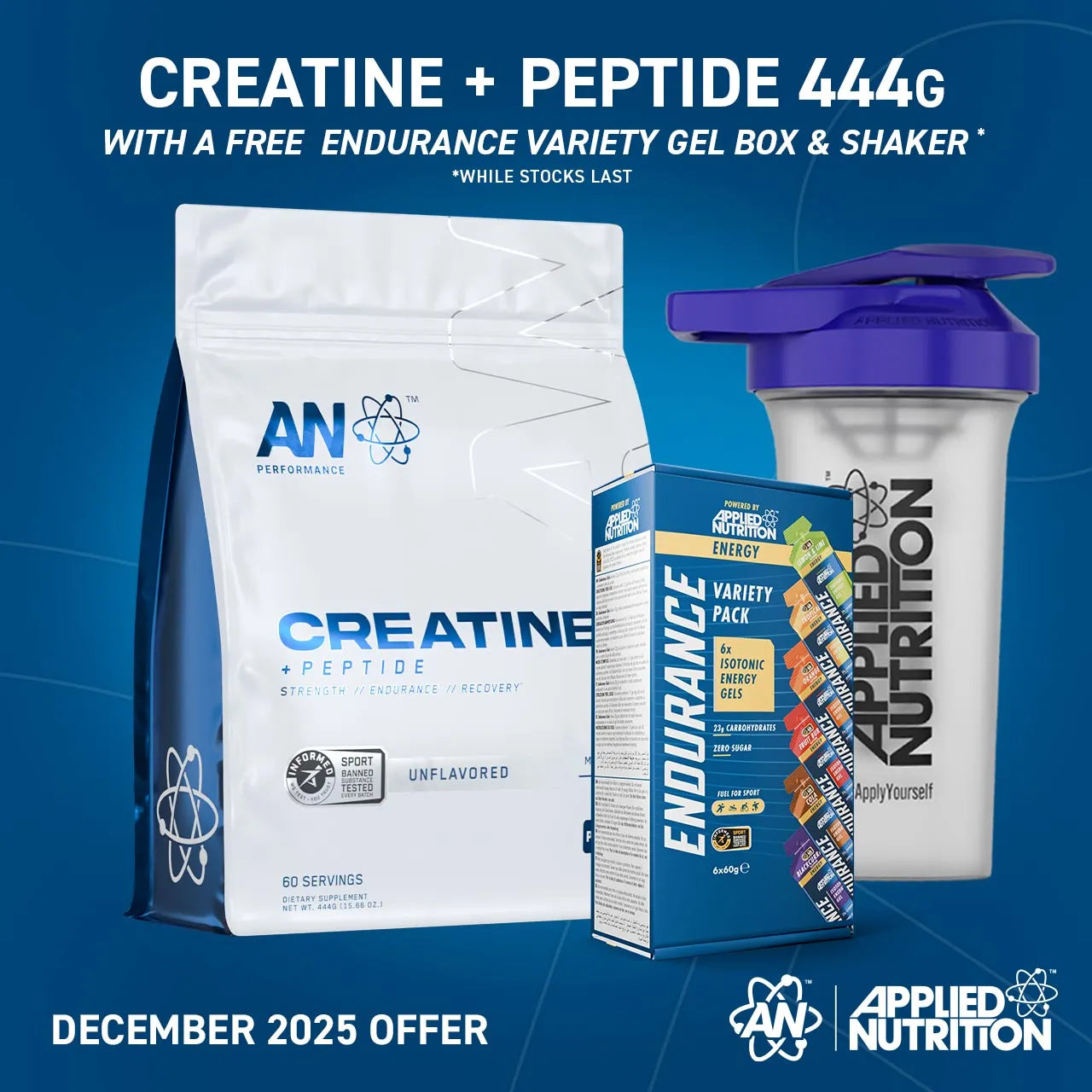 Creatine Monohydrate + Peptide