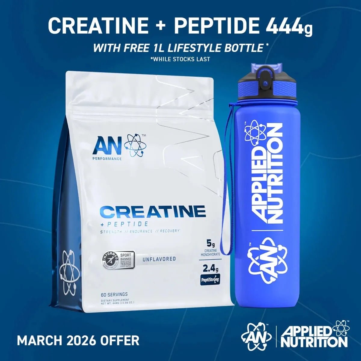 Creatine Monohydrate + Peptide