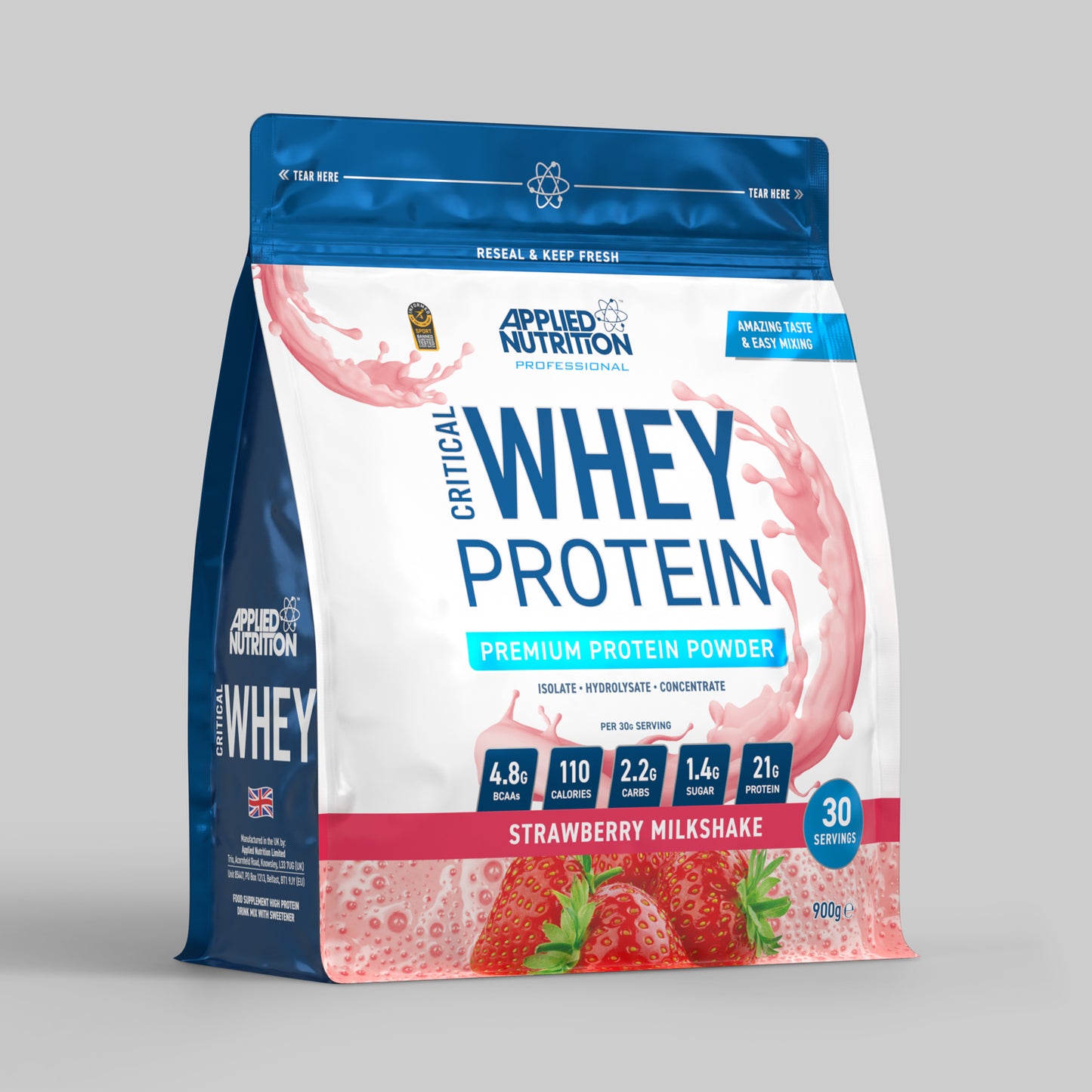 Critical Whey 900g Protein Powder (30 servings)