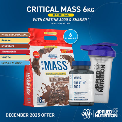 Critical Mass Original 6kg High Calorie Gainer