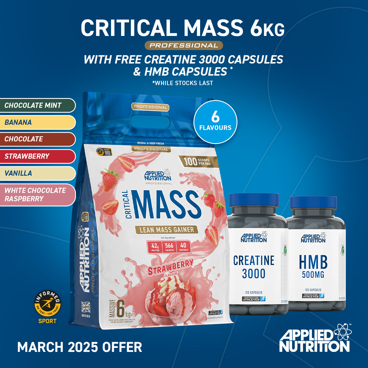 Critical Mass Professional 6kg - Lean Mass Gainer (40 Servings)