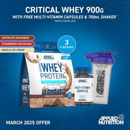 Critical Whey 900g Protein Powder (30 servings)