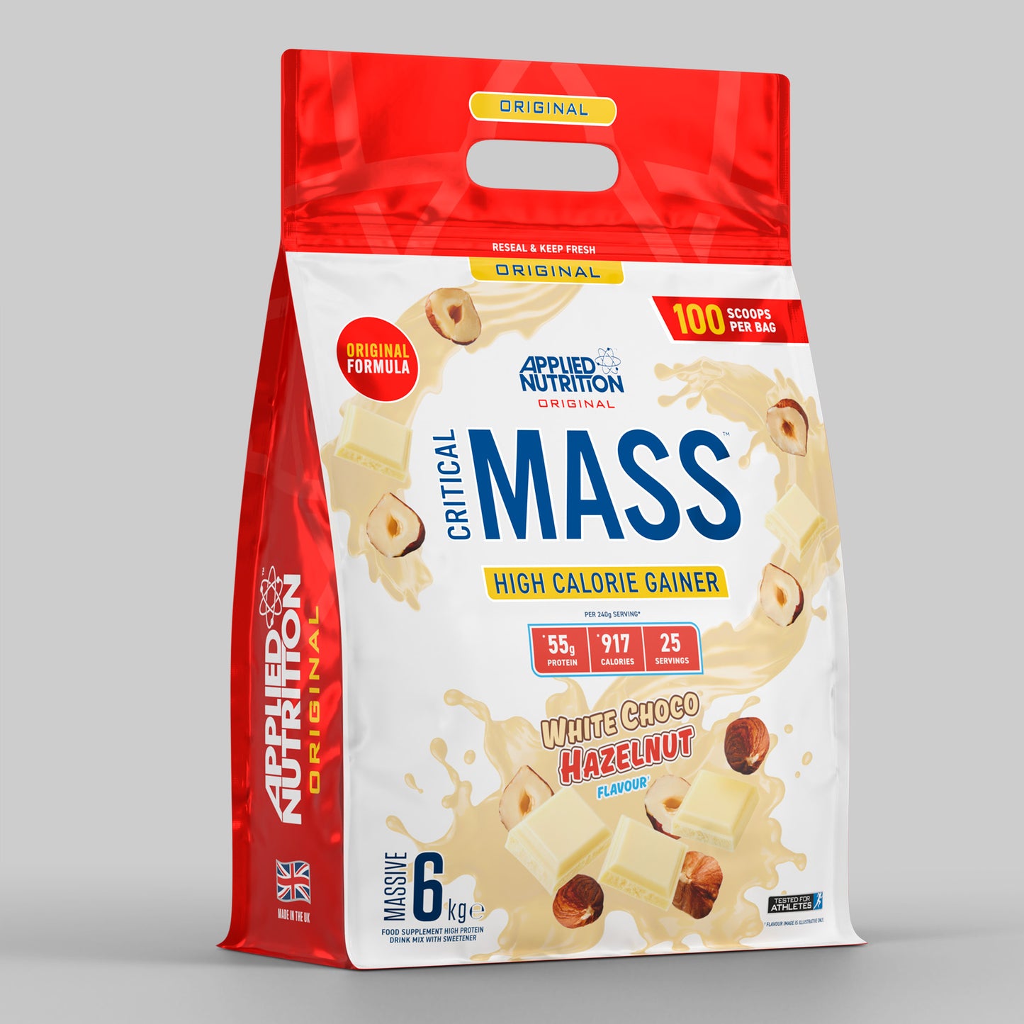 Critical Mass Original 6kg High Calorie Gainer (25 Servings)