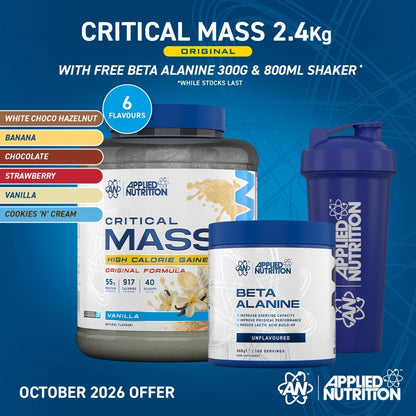Critical Mass Original 6kg High Calorie Gainer