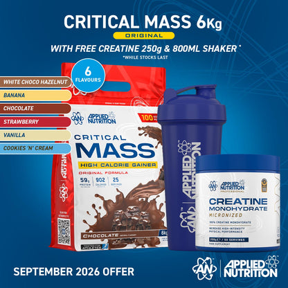Critical Mass Original 6kg High Calorie Gainer