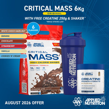 Critical Mass Original 6kg High Calorie Gainer