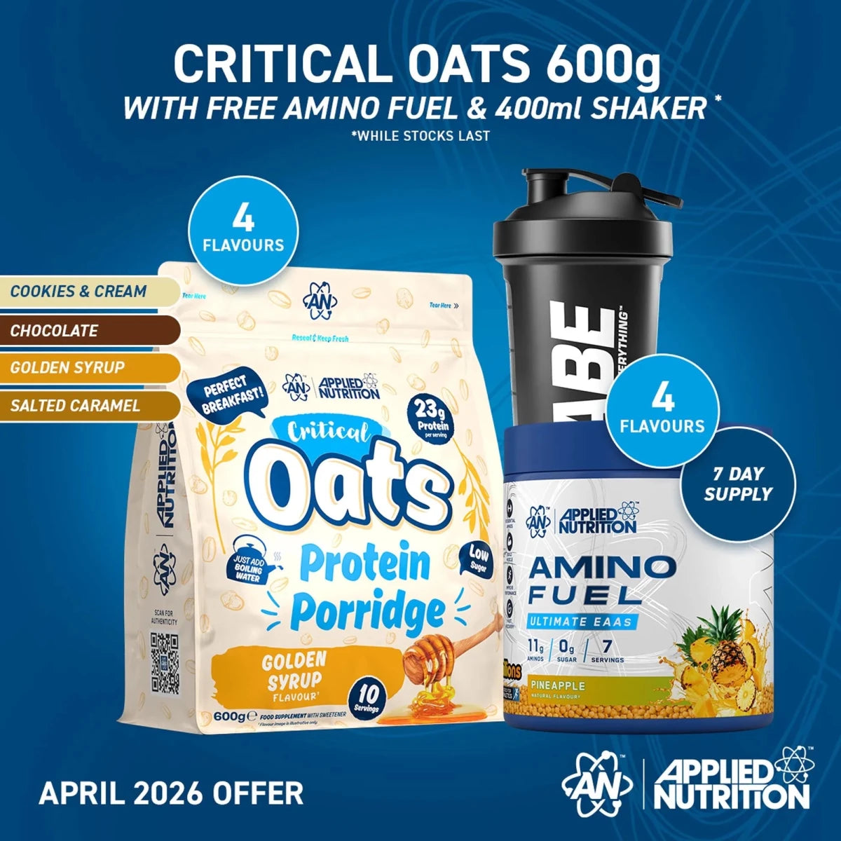 Critical Oats Protein Porridge