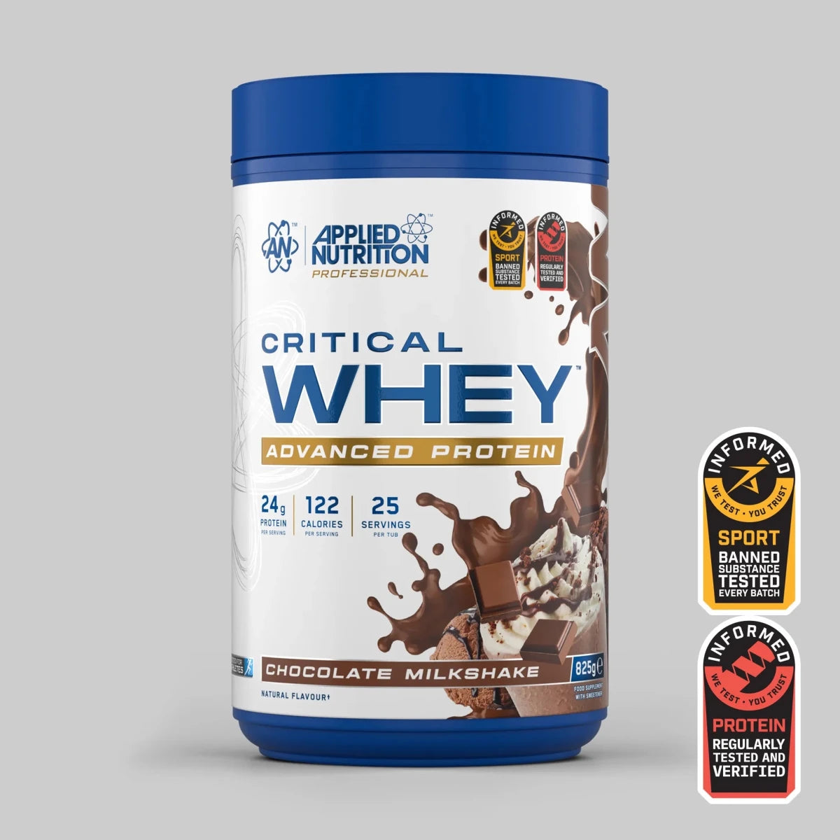 Critical Whey Protein Chocolate Milkshake - Chocolate Milkshake flavor protein powder by APPLIED NUTRITION