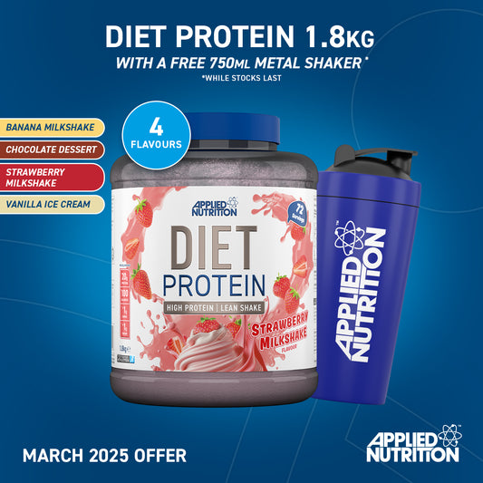 Diet Whey Protein 1.8kg (72 Servings)