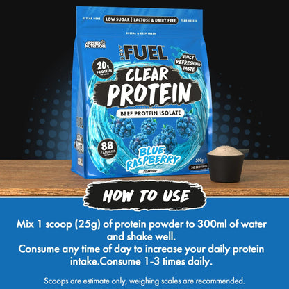 BODYFUEL Clear Beef Protein Isolate 500g (20 Servings)
