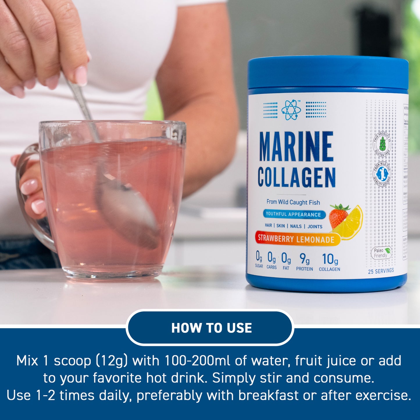 Marine Collagen Powder (Flavoured & Unflavoured)