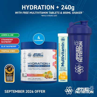Hydration+ Complete Electrolyte & Vitamin Powder