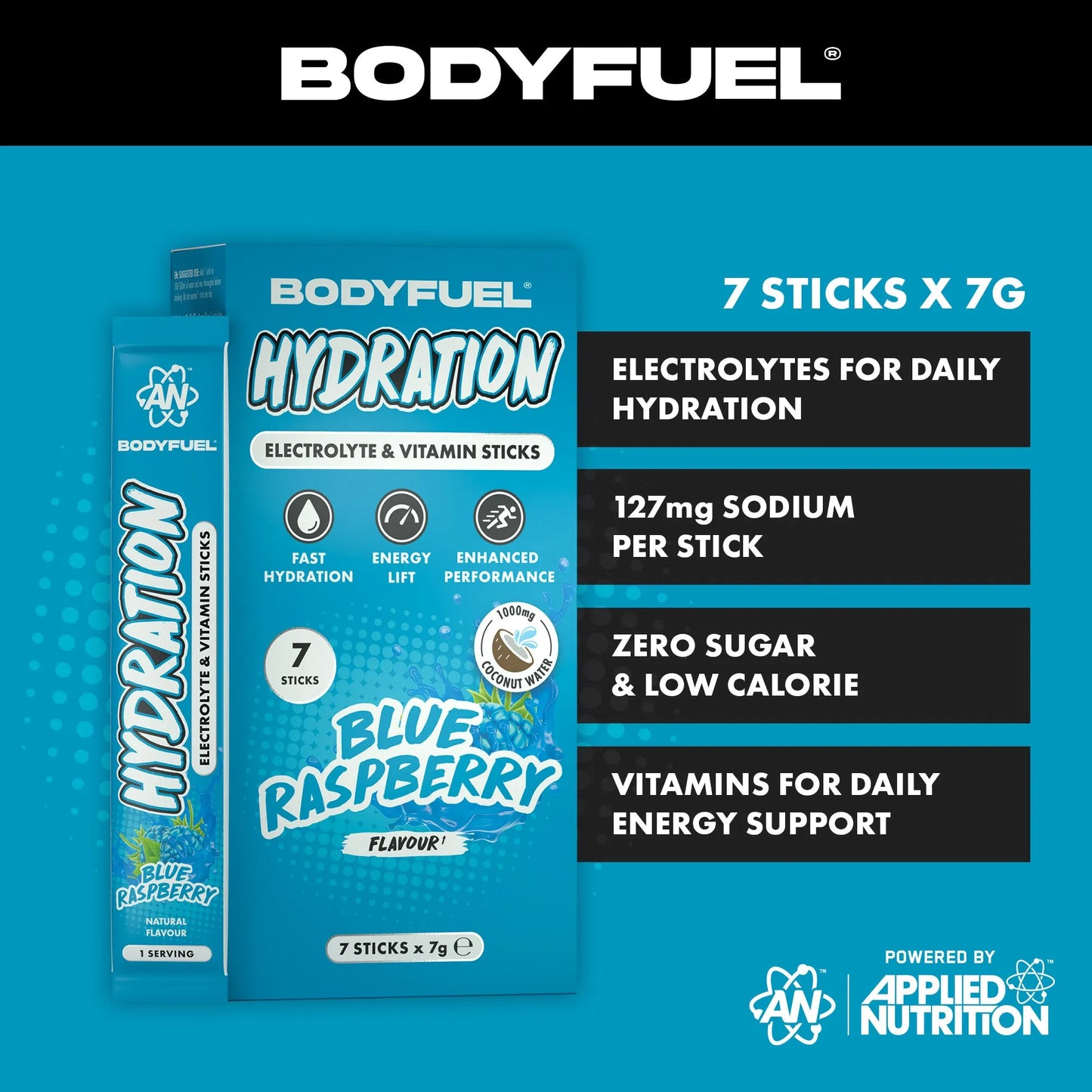 BodyFuel™ Hydration Electrolyte & Vitamin Stick Pack