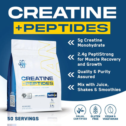 Creatine Monohydrate + Peptide