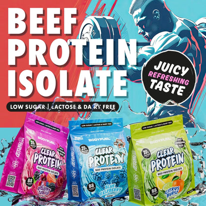 BODYFUEL Clear Beef Protein Isolate 500 g (20 Portionen)