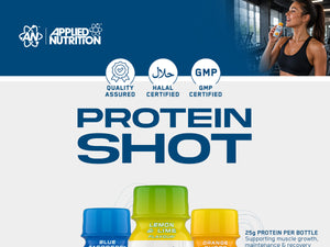 Goprotein Protein Shot 100ml | 25g Protein On‑the‑Go | Applied Nutrition ...