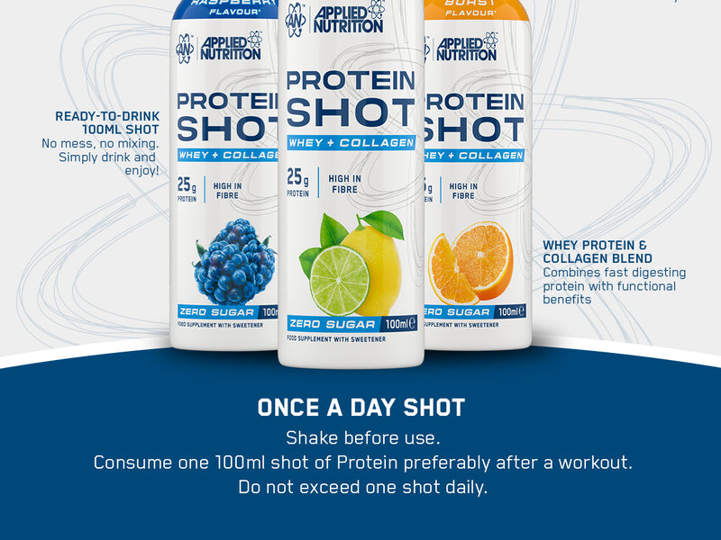 Promod Protein Protein Shot 100ml | 25g Protein On‑the‑Go | Applied Nutrition ...