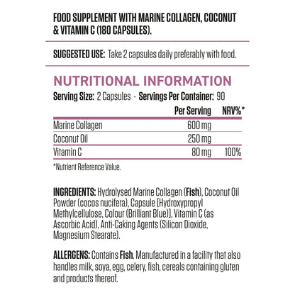 Collagen + Coconut (90 Servings)