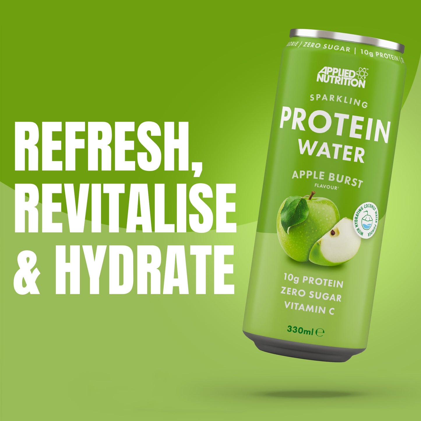 Sparkling Protein Water Can (330ml)