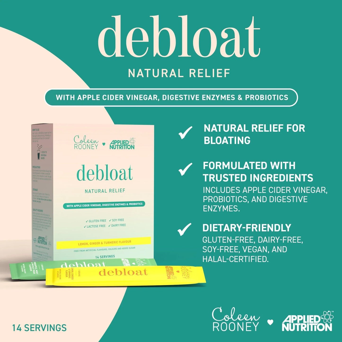 Coleen's Debloat-Pulver (14 Portionen)