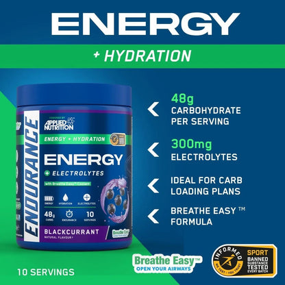 Endurance Breathe – Energie- und Hydratationspulver 1,5 kg (30 Portionen)