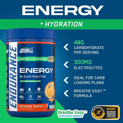 Endurance Breathe – Energie- und Hydratationspulver 1,5 kg (30 Portionen)